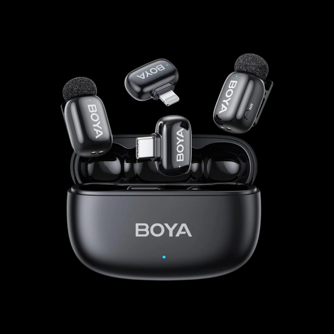 ميكروفونات لابس لاسلكية BOYA Mini 2 لأيفون و USB-C