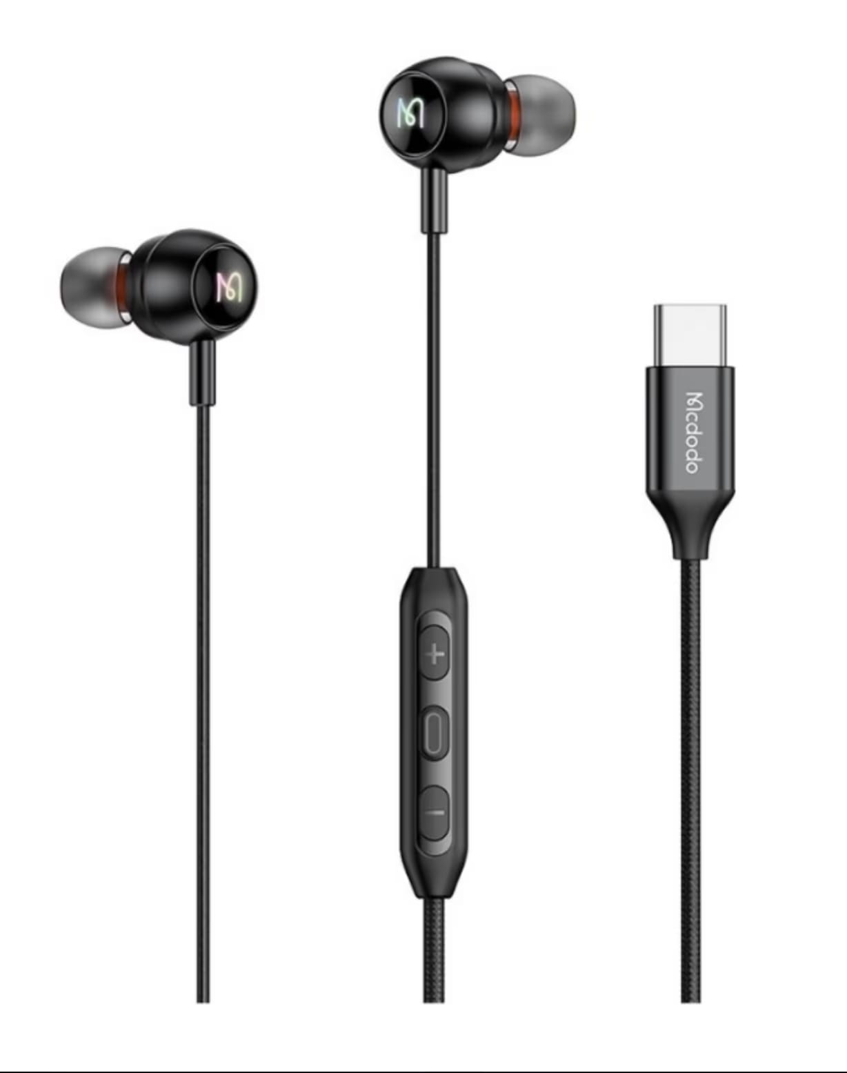 سماعات ماكدودو السلكية بتوصيل USB-C وإضاءة RGB