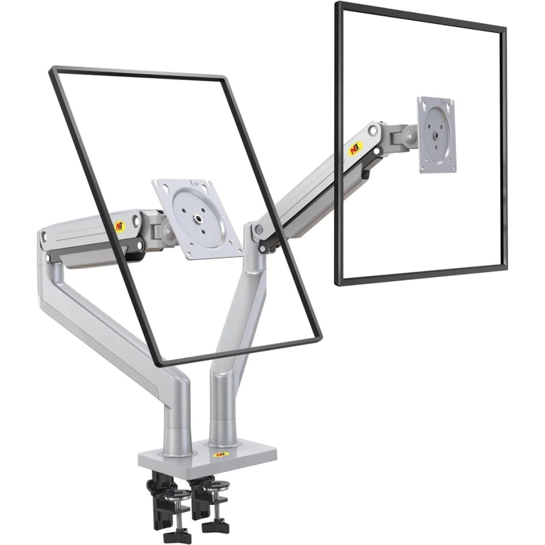 حامل شاشة مزدوج NB North Bayou G32 22" إلى 32"