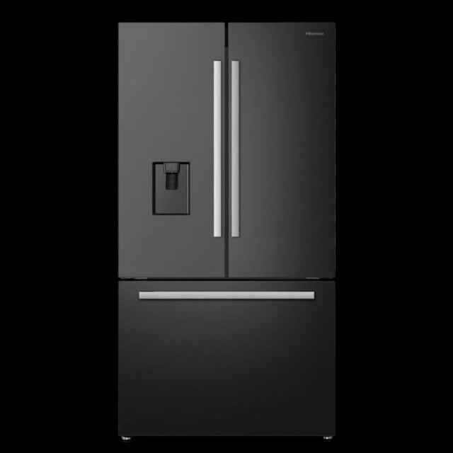 RF820N4WBU ثلاجة هايسنس 3 ابواب اسود 575لتر