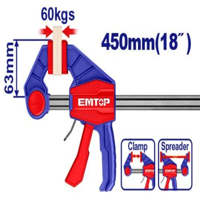 مشابك قضيب سريعة من EMTOP ECLPQ60301