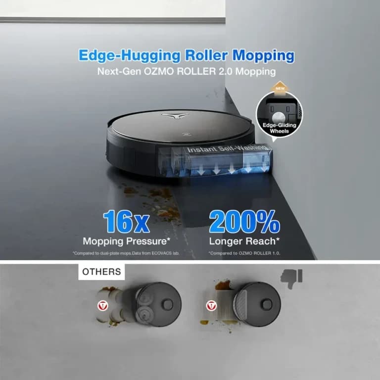 ECOVACS DEEBOT X11 OmniCyclone مكنسة روبوت وممسحة